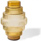 Pols Potten Vase Steps amber ⌀ 35 cm x Höhe 50 cm