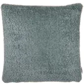 Lazis Kissenhülle Celadon 45 x 45cm Boucle taubenblau