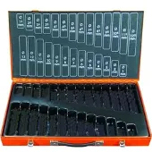 Projahn Spiralbohrer-Set ECO, HSS-R, 220-teilig, Ø 1-13 mm / 0,5 mm Schritte, im Bohrer-Magazin
