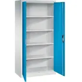 C+P Büroschrank Acurado, 1950x930x500mm, 7035/5012