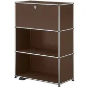 USM United Soft USM Haller E Regal Highboard mit Licht Braun