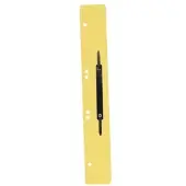 OTTO Office Kunststoff-Heftstreifen »XL« 125 Stück gelb, 4.5x31 cm