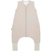 Emma & noah Ganzjahres-Sleepoverall mit Umschlag-Füßchen 2.5 TOG, beige, 100