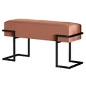 Möbel Kraft Polsterbank ¦ rosa/pink ¦ Maße (cm): B: 100 H: 42