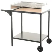 Famur BK7 Prime - Holzkohlegrill - Edelstahlgitter 70x47 cm