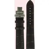 Certina - Leder Lederarmband 20mm/18mm C600016930 - alligator-prägung,braun,rind