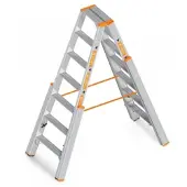 Layher Topic 1062 Treppenstehleiter mit 8 Stufen 3,40m AH