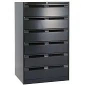 Bisley Karteischrank für A5 schwarz, 80x132x62 cm