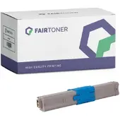 FairToner Kompatibel für OKI C 532 DN (46490607) Toner Cyan