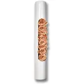 Flowerbox Infinity-Bloom Tube - weiß/rosé - 40x6,5 cm