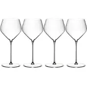 Riedel Serie VELOCE 4er-Vorteils-Set Weißweinglas Chardonnay Inhalt 690 ml