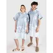 After Gradient Surf Poncho bleached blue Gr. Uni