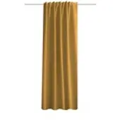 HOMEbasics Fertigschal , gold , Maße (cm): B: 135 H: 160
