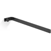 Giese Handtuchhalter 31051-14 mit Haken, 400 mm, schwarz matt