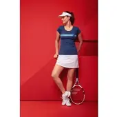 Babolat Exercise Strippes Tee-blue