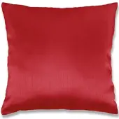 Arsvita Kissenhülle Alessia rot - salsa 40x40cm mit Füllkissen