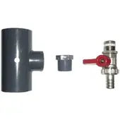 OKU Absorber-Entleerungsset für PVC-Verrohrung Ø 40 mm