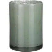 Modern Living Dekovase Estelle in Grün aus Glas