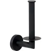Bravat Varuna WC-Papierreserverollenhalter 779299 mattschwarz, Kleben/Schrauben