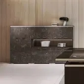 Maro Büroschrank Design mit LED-Beleuchtung Ariaro