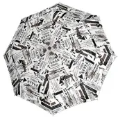Doppler Regenschirm Fiber Magic Style Scribble White