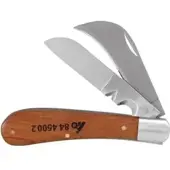 Holex Kabelmesser mit Holzgriff klappbar 2