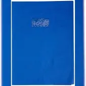 Calligraphe 10x Heftumschlag A4 Leder blau- Blau 72202C