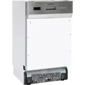 Respekta Geschirrspüler Einbau Spülmaschine teilintegriert 45 cm