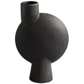 101 Copenhagen - Sphere Vase Bubl Medio, coffee / dunkelbraun