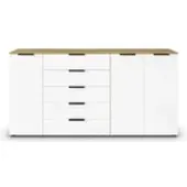 Möbel Kraft Sideboard Flipp ¦ holzfarben ¦ Maße (cm): B: 199 H: 100