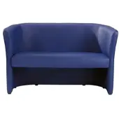 Nowy Styl Clubsofa blau, 127x31.5x51 cm