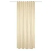 HOMEbasics Fertigschal ¦ creme ¦ Synthetik ¦ Maße (cm): B: 135