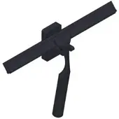 Giese Gifix Haken 21025-14 mit Glasabzieher, schwarz matt