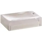 BRILLANTBAD BISTA Seifenablage Polyresin Beige 110x30x70 mm für Bad & Küche >> Freistehend anwendbar