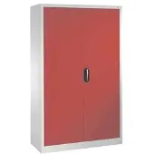 OTTO Office Stahlschrank mit Flügeltüren 120 x 195 cm rot, 120x195x50 cm