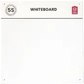 PaperFlow Whiteboard, Wandmontage, magnetisch, erweiterbar, B 750 x H 750 mm, weiß
