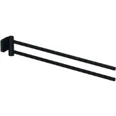 Kludi VELA S Doppel-Handtuchstange 25977N2 Länge 440MM Brushed Gunmetal