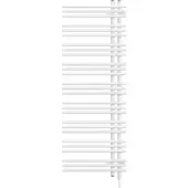 Zehnder Design-Heizkörper Yucca Asym elektrisch, 1354x47x478 mm, Titane oder Chrom, IP65