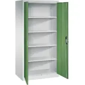 C+P Büroschrank Acurado, 1950x930x600mm, 7035/6011
