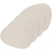 Lind DNA Tischset Curve L Nupo Soft Nude (4er-Set)-37 x 44 cm