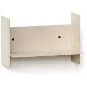TIPTOE - PLI Wandregal, 15 x 30 cm, cream white
