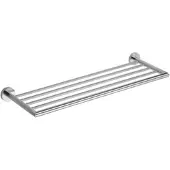 BRILLANTBAD BEO Handtuchablage Edelstahl matt 655x55x215 mm für Bad & Küche >> zum Bohren
