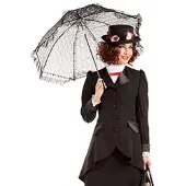 Buttinette Mantel "Nanny", schwarz