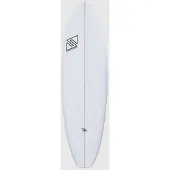 TwinsBros Mr. Freaky FCS2 Surfboard white Gr. 6'4
