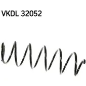 Skf Fahrwerksfeder VKDL 32052 für Fiat Stilo Multi Wagon