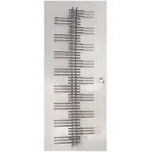 Zehnder yucca Design-Elektroheizkörper ZY1Z04506700000 YSE-130-050/GD, 1365 x 500 mm, edelweiss