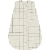 Nobodinoz - L1N0 Baby Schlafsack, 6-18 Monate, charcoal grid (light)
