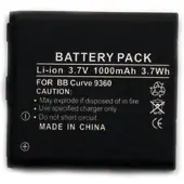 AccuCell Akku für BlackBerry 9350, 9360 Curve, 9370, entspricht E-M1