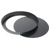 Contacto Tortenbodenform 28 cm, aus PTFE antihaft-beschichtetem Stahlblech