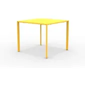 Vermobil Robuster Gartentisch Fox 90x90 cm gelb GI
